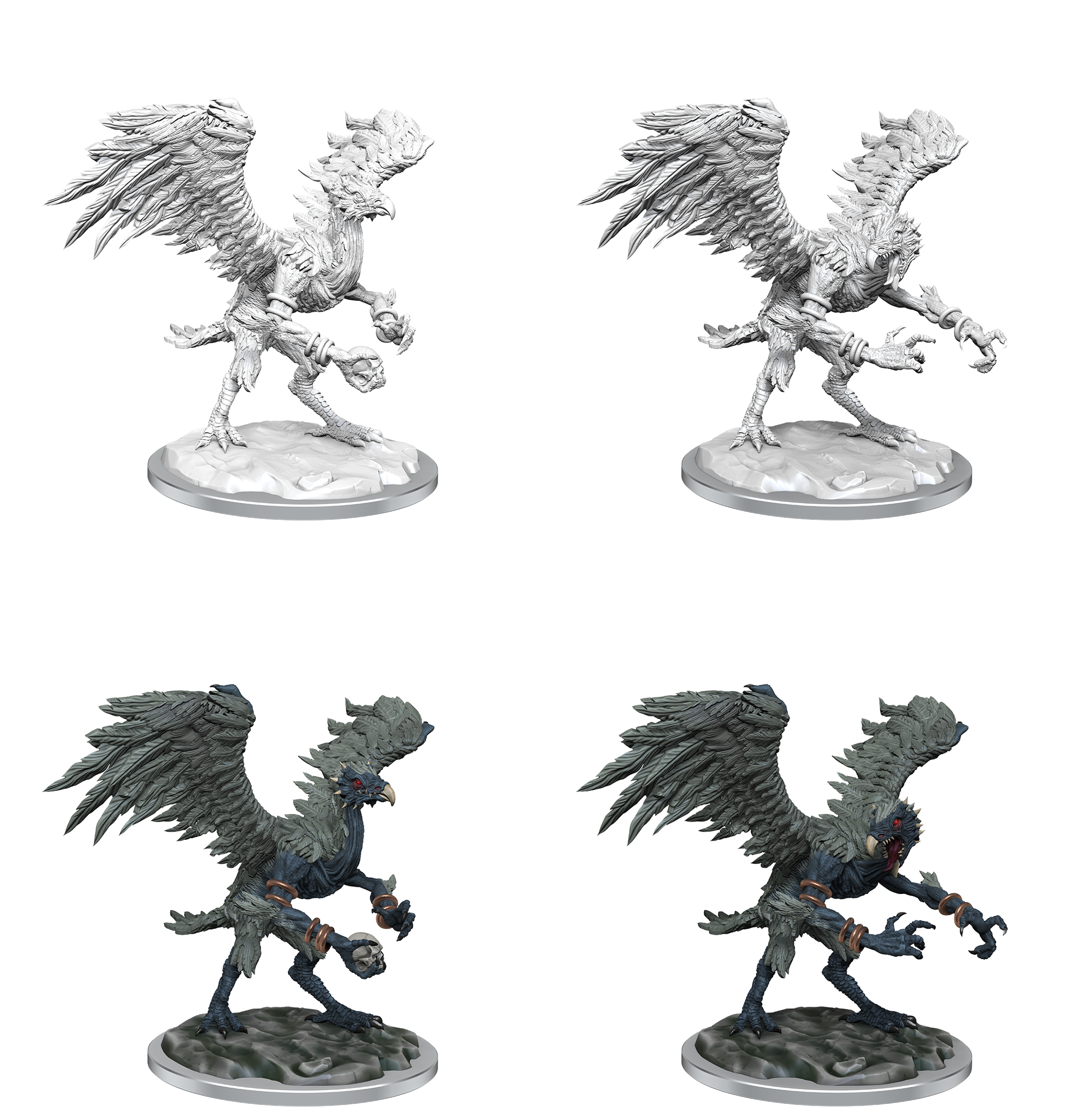 Vrock - Unpainted - D&D Frameworks